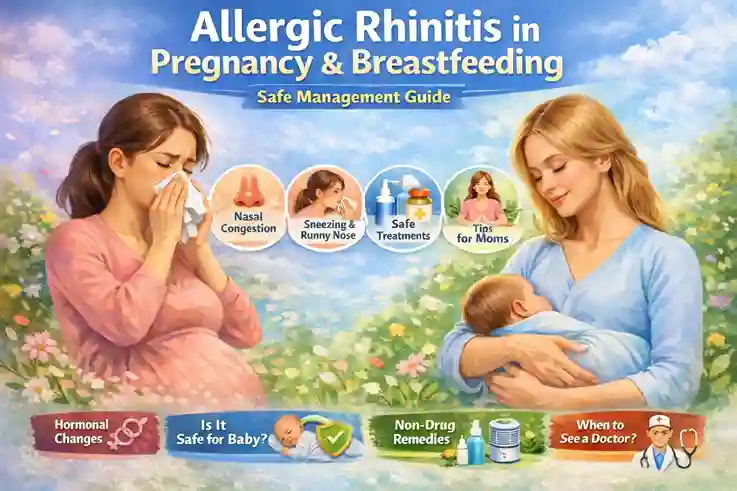 allergic rhinitis pregnancy breastfeeding safe management guide