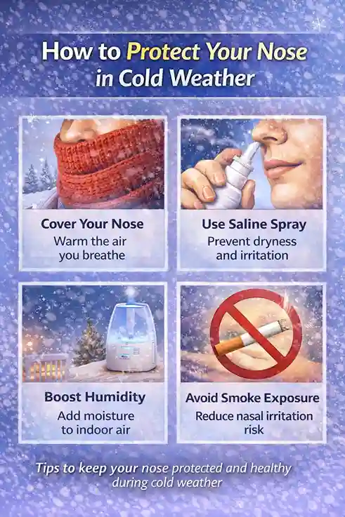 how to protect your nose in cold weather