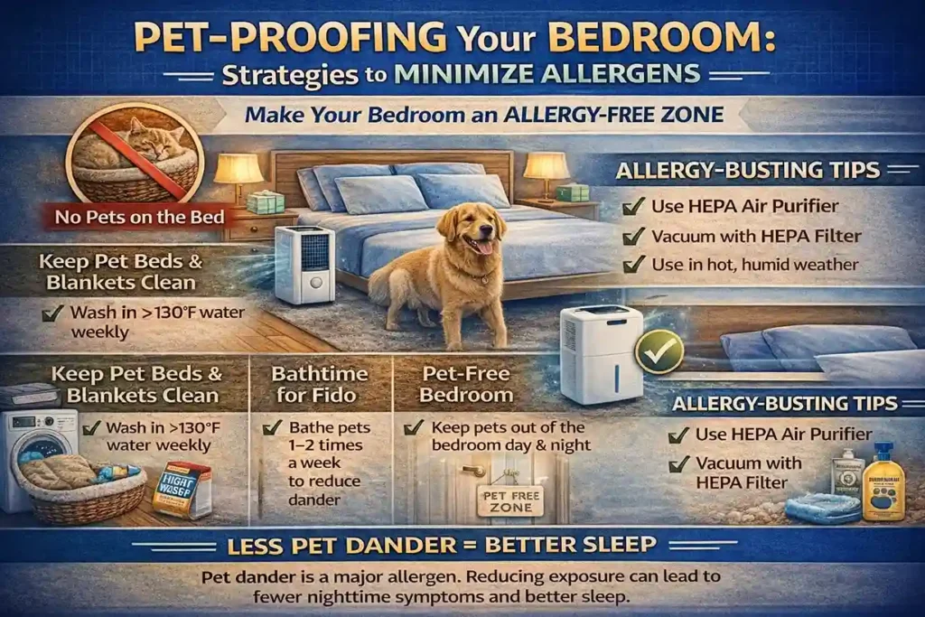 6 pet proofing bedroom allergy minimization
