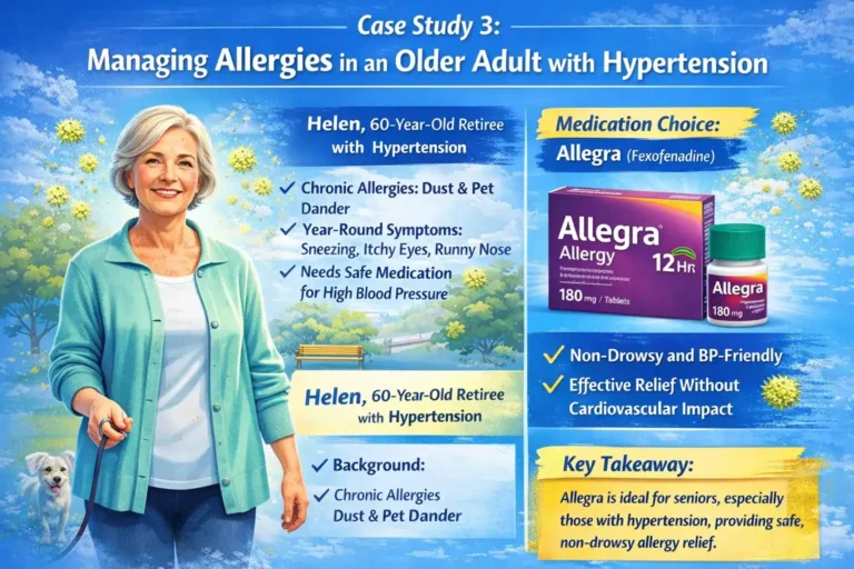 3 allegra case study senior hypertension allergy relief non drowsy safe