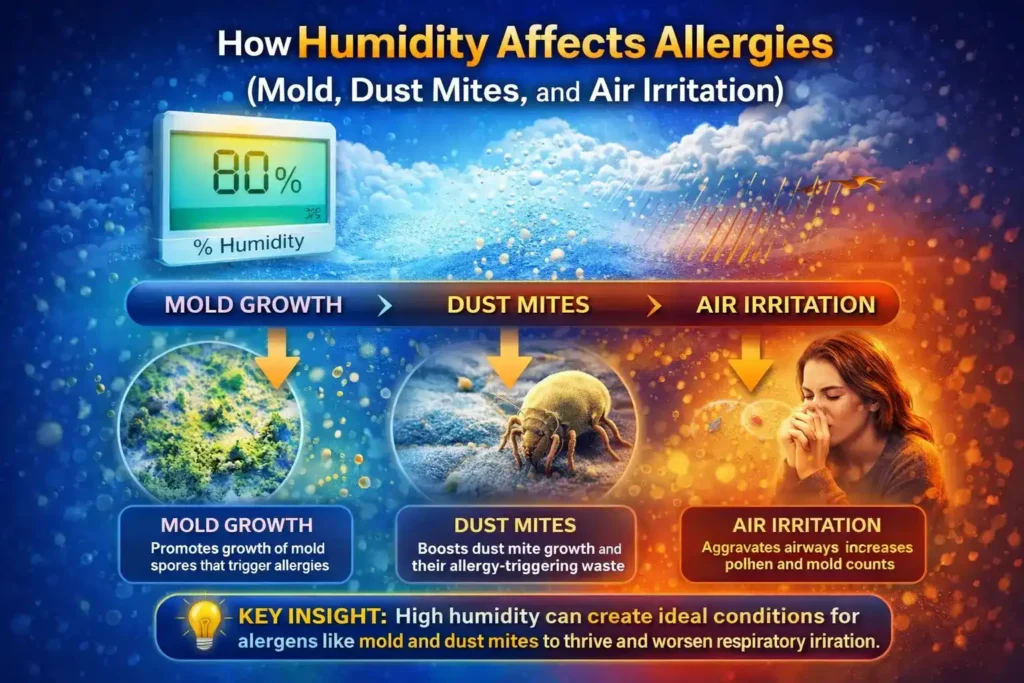 3 humidity affects allergies mold dust mites infographic.webp